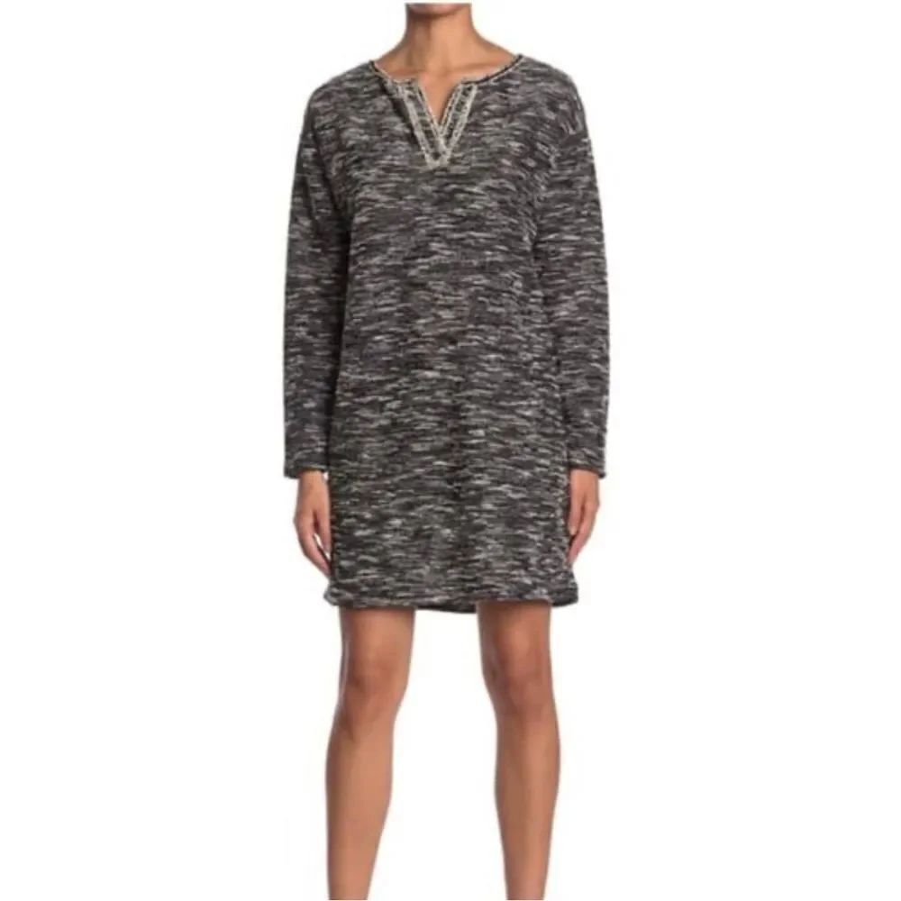 Max Studio Long Sleeve Shift Dress Size XL